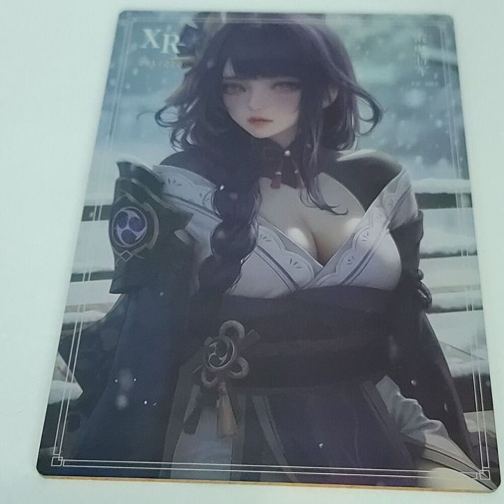 Raiden Shogun Waifu Card 81/220 Phantom 2nd Edition 8" x 5.5" Art Print XR-003